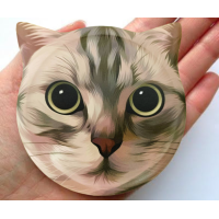 ราคา พร้อมส่ง ที่รองแก้วน้องแมว แผ่นหินรองแก้ว หินรองแก้ว ที่รองแก้ว จานรองแก้ว น้องแมว ทำความสะอาดง่าย (19324980243)