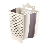 ราคา ตะกร้าใส่เสื้อผ้าติดผนังพับได้ตะกร้าสำหรับเสื้อผ้าสกปรกประหยัดพื้นที่ตะกร้าแขวนสำหรับใส่เสื้อผ้าพลาสติกสำหรับห้องน้ำ (21068931350)