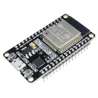 ราคา ESP32S NodeMCU 32S esp32 DevKit Module WiFi Bluetooth IoT Development Board 38 pins black บอร์ดพัฒนาโปรแกรมควบคุมวงจร ไวไฟ บลูทูธ 38 ขา สีดำ (16058910613)