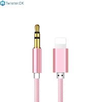 ราคา สายสัญญาณเสียง AUX สำหรับ iPhoneสายต่อมือถือในรถยนต์ช่องเสียบ AUX ขนาด3 5มม สำหรับ iPhone 7 8 Plus X XS MAX XR บนระบบปฏิบัติการ IOS 12 (14874787715)