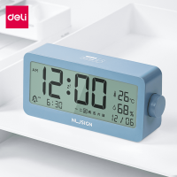 ราคา Deli นาฬิกาตั้งโต๊ะ นาฬิกาดิจิตอล นาฬิาปลุก หน้าจอ LED มีให้เลือก 3 สี Alarm Clock (20886332411)
