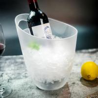 ราคา ถังน้ำแข็ง ถังแช่เครื่องดื่มพลาสติก แบบหนา ถังไวน์ ถังแช่ 4 5L Ice bucket กระติกน้ำแข็ง (7786232161)
