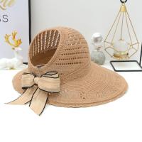 ราคา Uniqlo 2023 New new sunshade empty top womens straw hat summer sunscreen breathable sun hat Korean version all match hat outdoor beach ladies hat UV protection (19698929830)