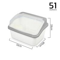 ราคา ที่คว่ำจานพร้อมฝา ตู้เก็บจานชาม ที่คว่ำจานพลาสติก ที่วางจานมีฝาปิด ที่คว่ำจาน พลาสติกคุณภาพดี ทนทาน แข็งแรง มีที่ใส่ช้อนส้อม Aliz selection (16401446204)