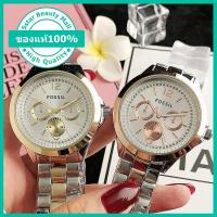 ราคา พร้อมกล่อง FOSSILเดิมนาฬิกาควอตซ์ผู้หญิงหรูหราทองนาฬิกาสำหรับผู้หญิงแฟชั่นส่องสว่างสแตนเลสสุภาพสตรีนาฬิกาข้อมือ (11317873808)