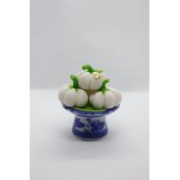 ราคา พานฟักเงิน ฟักทองงานดินปั้น ขนาดพาน 1 นิ้ว (7597149761)