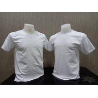 ราคา Tatchaya เสื้อยืด คอตตอน สีพื้น คอวี แขนสั้น White สีขาว Cotton 100 (396889184)