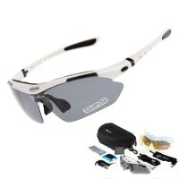 ราคา RockBros Polarized Cycling Sun Glasses Outdoor Sports Bicycle Glasses Cycling SunGlasses With Myopia Frame 5 Lens Eye Wear (13349567123)