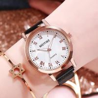 ราคา นาฬิกาสุภาพสตรีโรมันแบบช่องใหม่สไตล์ฝรั่งเศสสำหรับเด็กผู้หญิงพร้อมแม่เหล็กนาฬิกาผู้หญิง (10288729358)