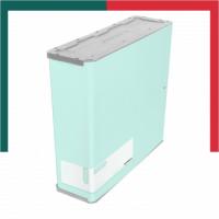 ราคา แฟ้มกล่อง A5 กล่องแฟ้ม ตราช้าง แฟ้มกล่องอเนกประสงค์ สีพาสเทล คละสี แฟ้ม กล่องใสของ Elephant UBMarketing (20755639343)