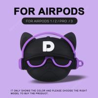 ราคา HUAQOO AirPods 1 2 3 Pro กรณี 3D น่ารัก AirPods กรณีการ์ตูนอะนิเมะซิลิโคนสำหรับ Apple AIR Pods 3 1 2 2021 Pro EarPods หูฟังกรณี (15210778081)