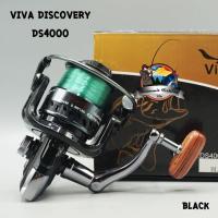 ราคา รอกสปินนิ่ง VIVA DISCOVERY DS4000 มี 3 สี BLACK GOLD RED BLUE (1247090514)