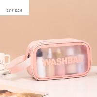 ราคา Bestmix Boutique Bag มีซิปกันน้ำ กระเป๋าเครื่องสำอางใส กระเป๋าเก็บของ (16112095464)