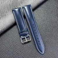ราคา สายนาฬิกา ทางเลือกสากลนาฬิกาผู้ชายสายนาฬิกาหนังวัวแฮนด์เมด Cordovan สายหนังสายนาฬิกาหนังแท้ 20 22 มม (18557077485)