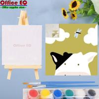 ราคา เฟรมผ้าระบายสี ครบชุด เฟรมผ้าใบ เฟรมวาดรูป ระบายสี ขาตั้งเฟรม เฟรมจิ๋ว เฟรมผ้า เฟรมผ้าเปล่า เฟรมแคนวาส เฟรมผ้าลายน่ารัก พร้อมส่ง (15353734838)
