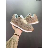 ราคา Miu Miu x New Balance NB574 Joint Retro Running Shoes Female Denim Cool and Beautiful (14630932502)