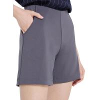 ราคา ZAZIO กางเกงโรเชฟขาสั้น กางเกงขาสั้นผู้หญิง กางเกงผ้าโรเชฟทรงขาสั้น เอวสูง ซิปข้าง เนื้อผ้าหนานุ่ม ยืดหยุ่นใส่สบาย (10319173212)