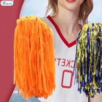 ราคา TonyLen ริบบิ้นฟอยล์ลายดอกไม้เชียร์ลีดเดอร์ป้อมปอม18ชิ้นปอมปอมเชียร์ลีดเดอร์สำหรับทีมกีฬา TL MY เต้น (20944155997)