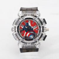 ราคา SanheZ MARVEL Iron Man Spider Man Captain America Watch นาฬิกาการ์ตูนน่ารักสีเรืองแสงนาฬิกาเด็กเด็กของขวัญคริสต์มาสกีฬา Cool Anti Fall นาฬิกาควอตซ์เรืองแสง (16629602020)