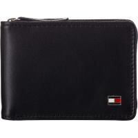 ราคา Tommy Hilfiger Mens Oxford Ziparound WalletBlackOne Size (15916513981)