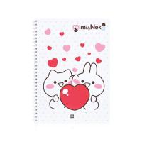 ราคา Elephant ตราช้าง สมุด สมุดบันทึก สมุดริมลวด ตราช้าง ลาย Mimineko B5 70 แกรม 60 แผ่น คละลาย 1 เล่ม (6734636366)