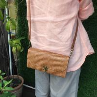 ราคา 1ใบ กระเป๋าสานสะพายข้าง กระเป๋าสะพายข้างแฟชั่น กระเป๋าสาน กระเป๋าคอร์ดบอดี้ กระเป๋าสานคอร์ดบอดี (7088948375)