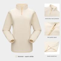 ราคา เสื้อแจ็คเก็ตขนแกะสตรี Camel Outdoor Stand Up Collar Shirt (16553350864)