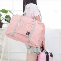 ราคา Living Zone กระเป๋าเดินทาง กระเป๋าเสริมเดินทาง พับเก็บได้สไตล์เกาหลี (3998616837)