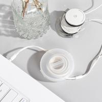 ราคา guohongzhilianjiaoyukej กล่องใส่สายชาร์จ ที่เก็บสายชาร์จ พร้อมที่วางมือถือ เป็นที่เก็บสายอเนกประสงค์ (20348747952)