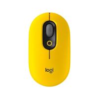 ราคา เมาส์ไร้สาย Logitech POP Wireless Mouse with Emoji Blast Yellow ประกัน 1 ปี (16388332931)