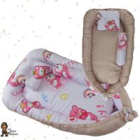 ราคา ที่นอนรังนกผ้าคอตตอน หมอน หมอนข้าง ที่นอนแบบผูกเชือกขอบตั้งกันตก ที่นอนกันตก ที่นอนเบาะไข่ ที่นอนเด็ก dinodinoo (14152673521)