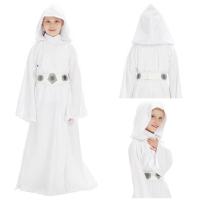 ราคา สตาร์วอร์สเด็ก Leia Princess ชุดคอสเพลย์ฮาโลวีนชุดงานรื่นเริง (18556473113)