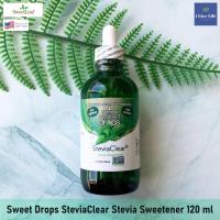 ราคา SweetLeaf Sweet Drops SteviaClear Stevia Sweetener 120 ml สารให้ความหวานแทนน้ำตาล แบบน้ำหยด (12493458815)