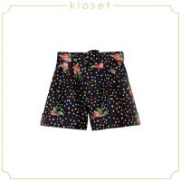 ราคา KLOSET Pepper Dot Belted Shorts PF21 P001 กางเกงขาสั้น กางเกงผ้าพิมพ์ กางเกงผู้หญิง กางเกงแฟชั่น (17250848434)
