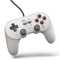 ราคา 8BitDo Pro 2 USB ควบคุมสายที่มีจอยสติ๊กล Gamepad สำหรับ Nintendo สวิทช์ Oled switch Lite Windows 10ชิ้น Android ราสเบอร์รี่ Pi เกมจับแกน Somatosensory สั่นสะเทือน Joypad จับ (20069473058)