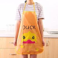 ราคา พร้อมส่ง ผ้ากันเปื้อน ผ้ากันเปื้อนกันน้ำ ผ้าหนา ผ้ากันเปื้อน PVC ลายการ์ตูนน่ารักๆ ผ้ากันเปื้อนทำอาหาร (19886467509)