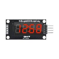 ราคา 5V 0 36 โมดูลดิจิตอล TM1637 สี่หลักพร้อมนาฬิกาพร้อมขา (13179334101)