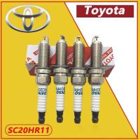 ราคา กล่องสีขาว หัวเทียน Toyota K16R U11 1ชุดได้4หัว แท้100 เลื่อนรูปดูรุ่นที่ใช้ รหัสแท้ 90919 01210 (20035035869)