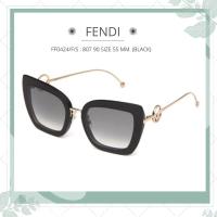 ราคา แว่นกันแดด FENDI รุ่น FF0424 F S 807 90 SIZE 55 MM BLACK (18294088964)
