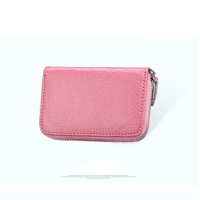 ราคา Leather Bag สินค้าพร้อมส่ง กระเป๋าใส่บัตร11ช่องใส่แบงก์ย่อยได้ หนังแท้ ขนาด 7x11x2cm รุ่นOKC003 (18072809030)