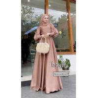 ราคา ชุดเดรสออกงาน รุ่นเข็มขัดเพชร เนื้อผ้าซาร่า เดรสมุสลิม แฟชั่นมุสลิม ชุดรายอ ชุดริกะห์ เจ้าสาวมุสลิม ธีมเพื่อนเจ้าสาว ชุดราตรี (20594254559)