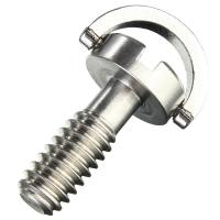 ราคา Long 1 4 D Ring Screw Stainless Steel For Camera Tripod Quick Release Plate Silver (19409647103)