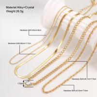 ราคา ดีเกินไป3ชิ้น 4ชิ้นลูกปัดกลมเพทายงูสร้อยคอทองโซ่ลูกปัดกลมเพทายสร้อยคอทองหลายชั้น (19900427022)