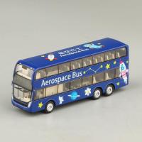 ราคา 1 87มินิรถบัสสองชั้นชมวิวเปิดประทุนรถบัสดึงกลับโลหะผสมโมเดลรถของเล่นเด็กผู้ชาย (17725406689)