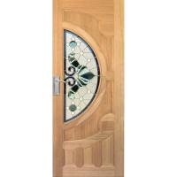 ราคา WOOD OUTLET คลังวัสดุไม้ ประตูไม้เนื้อแข็ง กระจกนิรภัย รุ่น VANDA 08 ขนาด 80x200 cm ประตูกระจก ประตูกั้นห้อง ประตูหน้าบ้าน (21020872580)