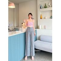 ราคา New รุ่นทรงกระบอกผ้าชาแนล ดีเทลทรงสวย (16629302781)