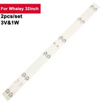 ราคา 3V 1W LED TV Backlight Strips For Whaley 32inch 2Pcs Set TV Spare Parts Repair JL D32061330 004AS M (20660339373)