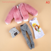 ราคา FactoryOutlete Cheap ชุดสูทเสื้อผ้าตุ๊กตา30ซม 4ชิ้น เซ็ตชุดเสื้อผ้าตุ๊กตาและกระโปรง (19804196591)