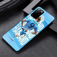 ราคา Casing หรับ OPPO F5 A73 F7 F9 Pro A7X F11 F17 F19 A74 A95 Pro Find X3 Pro Lite Neo R9 R9s F1 Plus A76 Reno 7 7Z 6Z FLT66 Erling Braut Haaland Pattern Phone เคสโทรศัพท์ (19676550974)