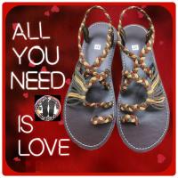 ราคา ส่งเร็วพิเศษ รองเท้าเชือกถัก รองเท้าสานแตะรัดส้น รองเท้าสานแตะแฟชั่น รองเท้าสานhand made สี ชา สีแทน สีเขียวจืด ใส่สวย พื้นยาว P007 (3352314854)